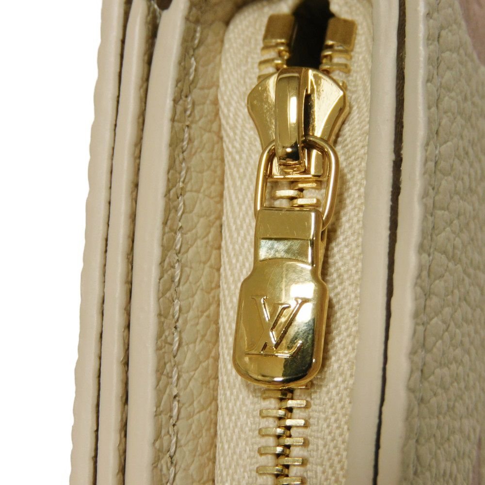 LOUIS VUITTON Bifold Wallet M81927 Implant leather (monogram embossed) claim Monogram Unplant Portefeuille Claire