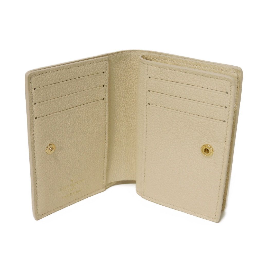 LOUIS VUITTON Bifold Wallet M81927 Implant leather (monogram embossed) claim Monogram Unplant Portefeuille Claire