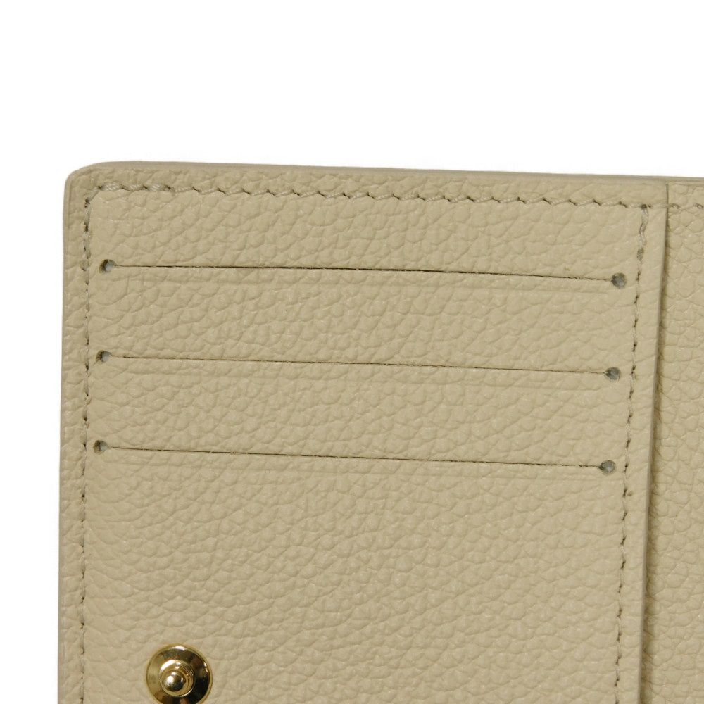 LOUIS VUITTON Bifold Wallet M81927 Implant leather (monogram embossed) claim Monogram Unplant Portefeuille Claire