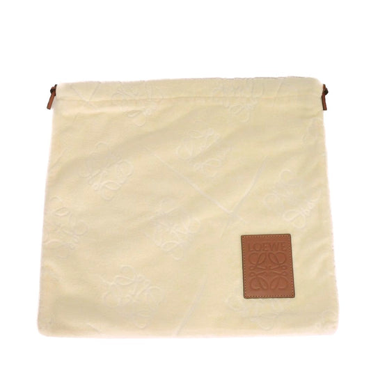 LOEWE Handbag C822Q29X01 pile beige anagram Towel Pouch