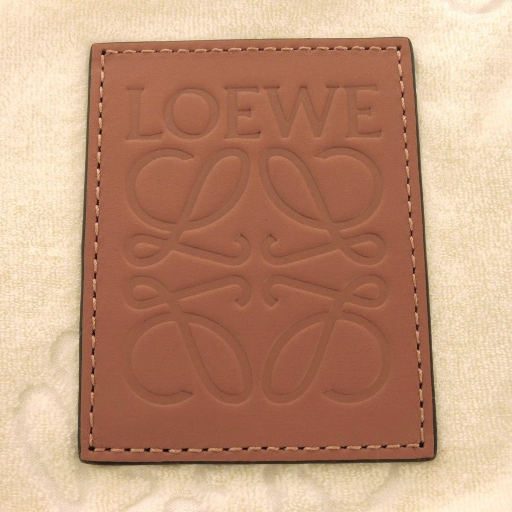 LOEWE Handbag C822Q29X01 pile beige anagram Towel Pouch