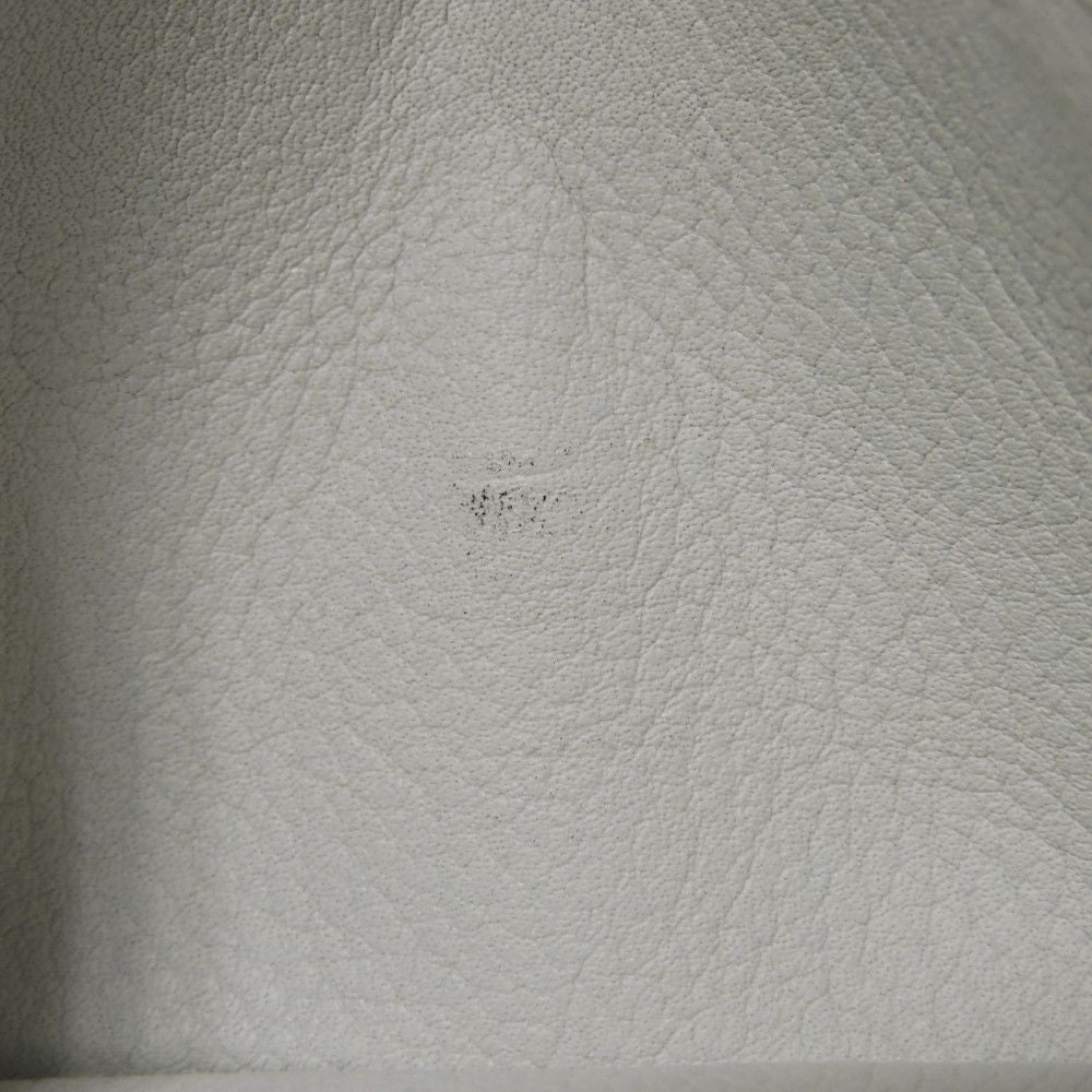 LOUIS VUITTON Tri-fold wallet M68482 Grain calf leather (embossed) snow LV logo Portefeuille Rock Mini