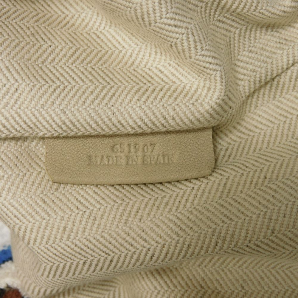 LOEWE Handbag pile white Paula's Ibiza Drawstring Large Bag