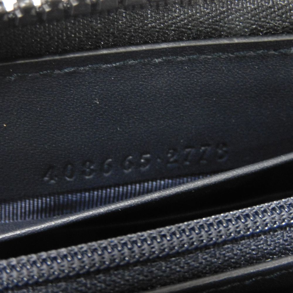 GUCCI Long Wallet Purse 408665 KU2HN 8499 canvas beige GG Supreme GG Blooms Zip Around Wallet