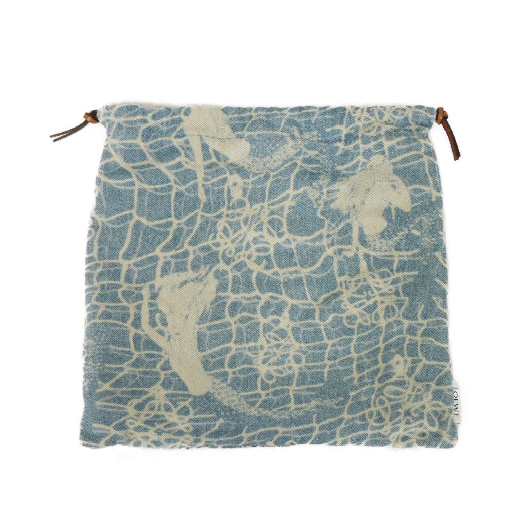 LOEWE Handbag C822057X20 denim Washed Indigo Paula's Ibiza Drawstring pouch
