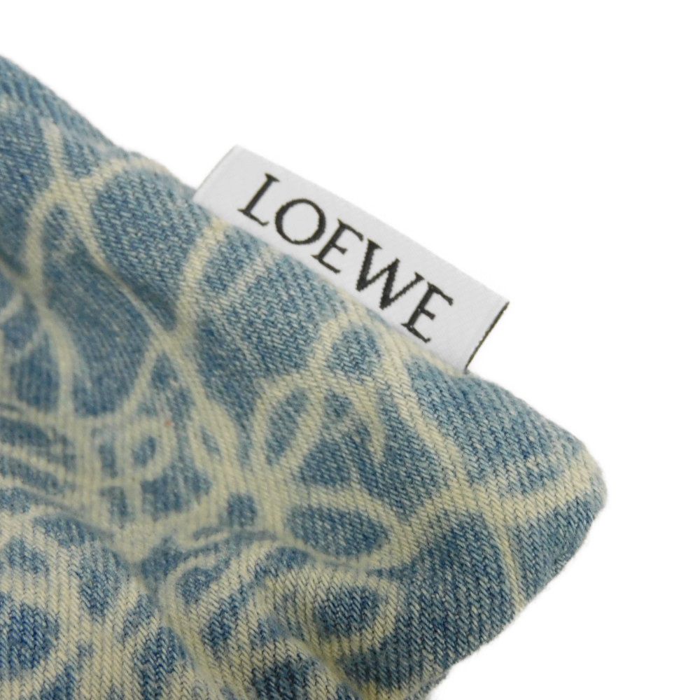 LOEWE Handbag C822057X20 denim Washed Indigo Paula's Ibiza Drawstring pouch