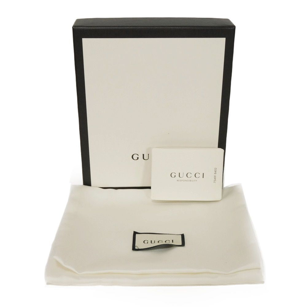GUCCI Bifold Wallet 449395 BMJ1G 6420 Gucci Shima Leather (GG stamped) Red Micro GG Shima Guccissima Compact Zip Wallet
