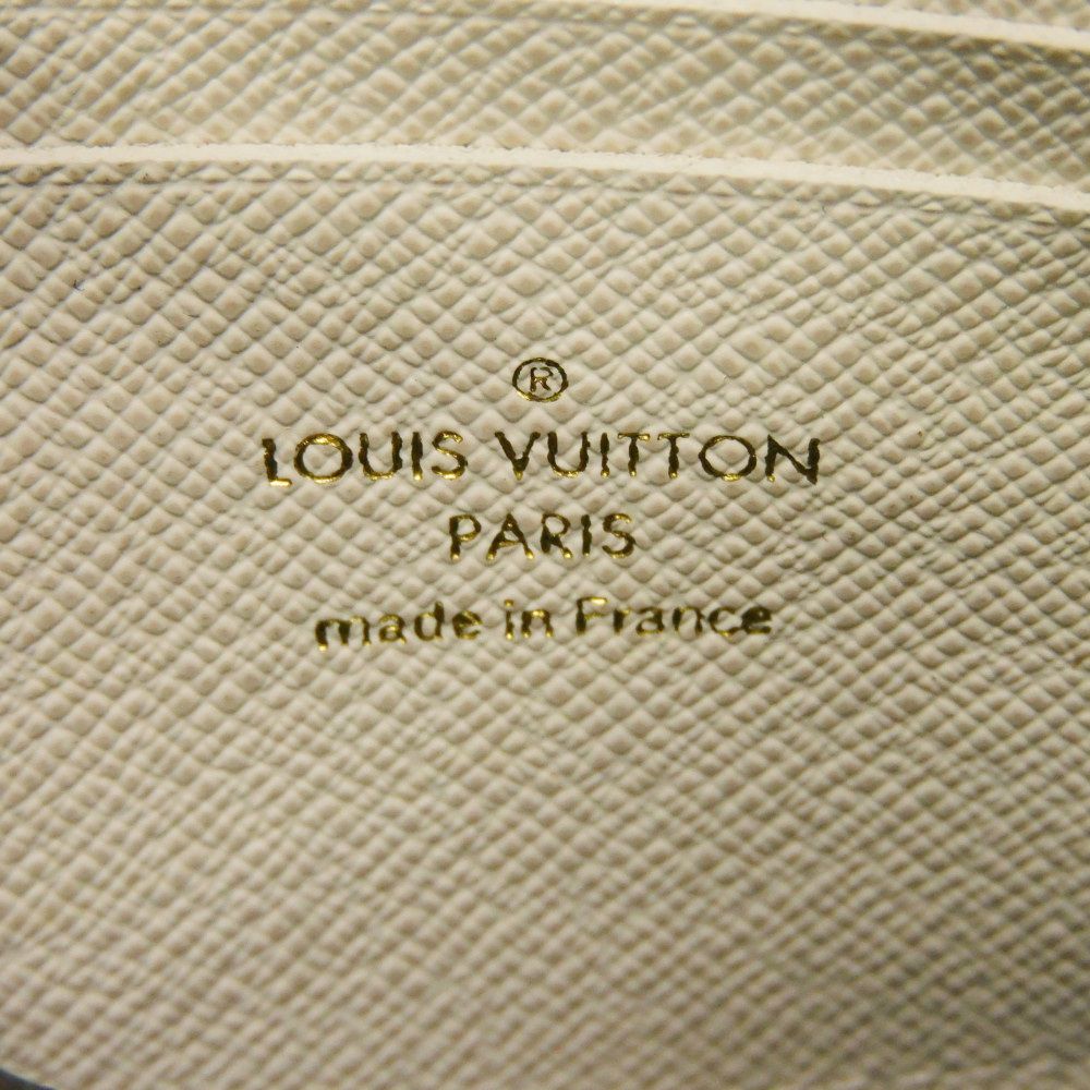 LOUIS VUITTON Coin case M67879 Monogram Giant Canvas (Animal Print) x Grain Leather Ivory Monogram Giant LV Jungle Animal Zip around purse