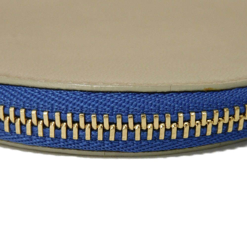 LOEWE Coin case Calf leather Gurege Anagram emboss Cookie Coin Purse