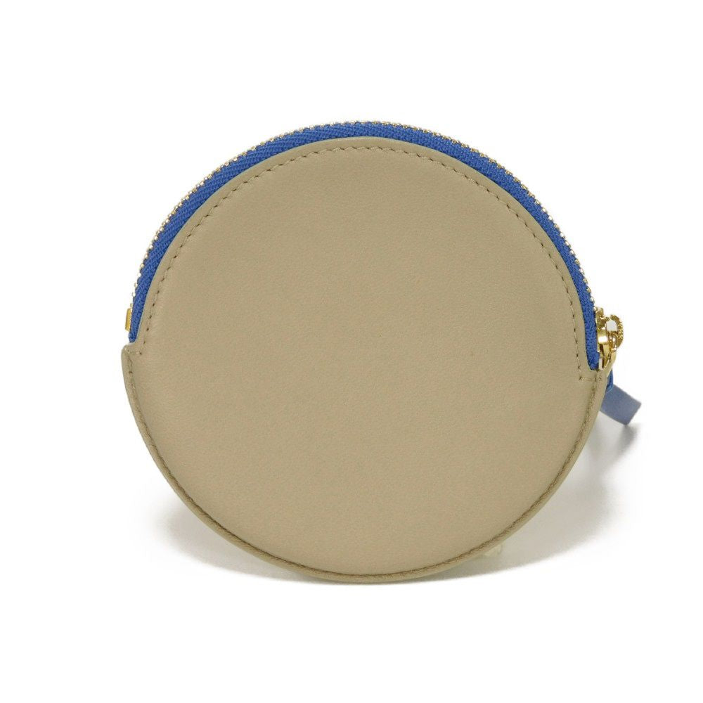 LOEWE Coin case Calf leather Gurege Anagram emboss Cookie Coin Purse