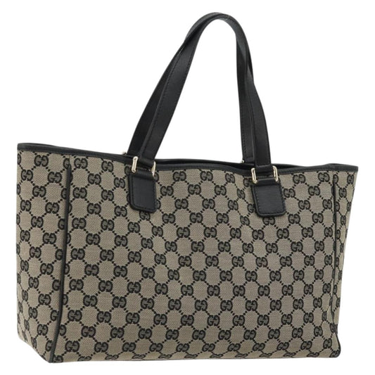 GUCCI GG Canvas Hand Bag Black