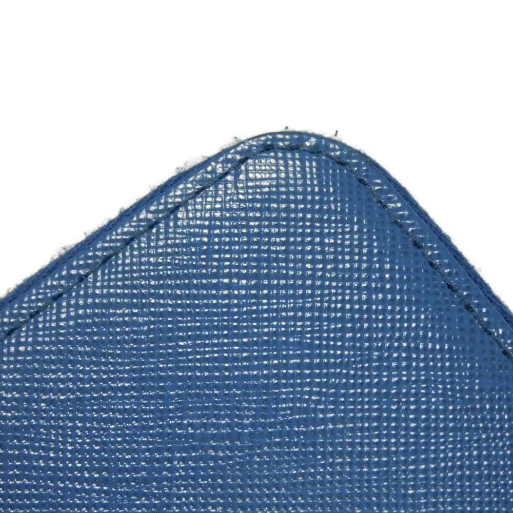 PRADA Long Wallet Purse 2M1220 PN9 F0215 Safiano leather (stamped) cobalt logo Saffiano Large Zip-Around Wallet