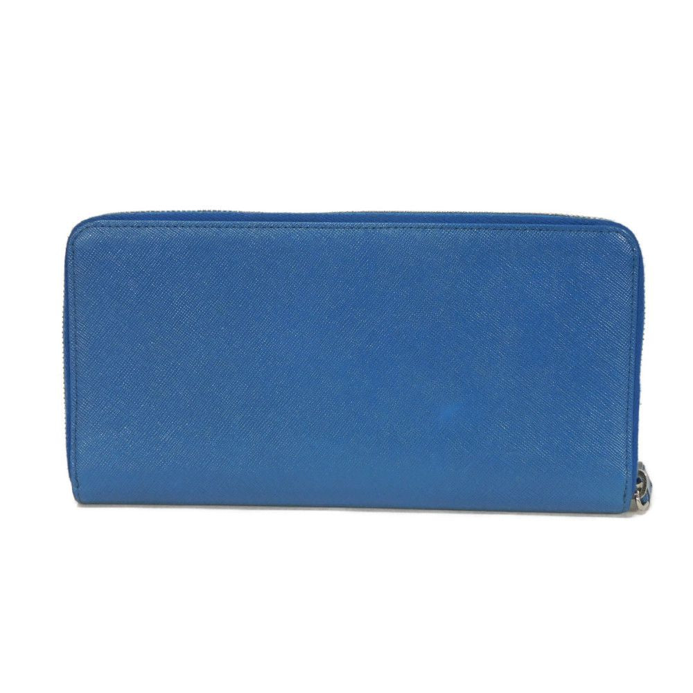 PRADA Long Wallet Purse 2M1220 PN9 F0215 Safiano leather (stamped) cobalt logo Saffiano Large Zip-Around Wallet