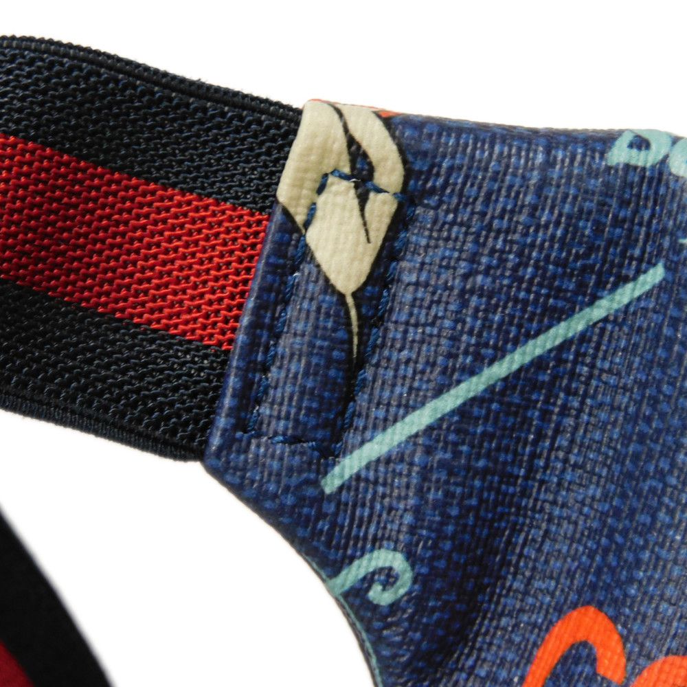 GUCCI Sling bag 502095 FACAK 4957 PVC canvas blue Chilled license The Jetsons Waist Pouch