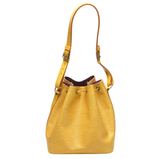 LOUIS VUITTON Shoulder Bag M44109 Epi Leather Tassiri Yellow Drawstring type Shoulder Bag Epi Petit Noe unisex(Unisex) Used Authentic