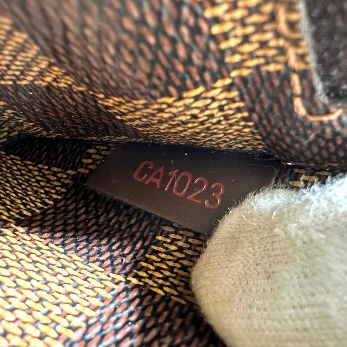 LOUIS VUITTON Sling bag N51994 Damier canvas Ebene Damier Geronimos