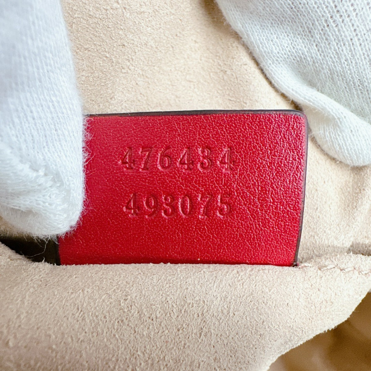 GUCCI Sling bag 476434 Cowhide Red GG Marmont