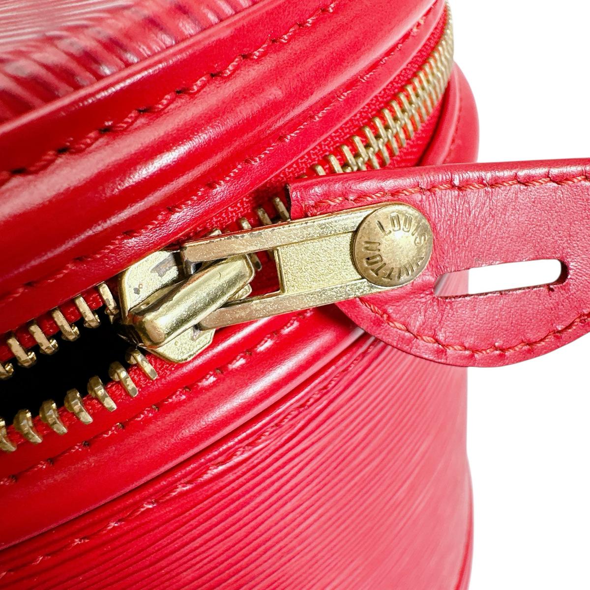 LOUIS VUITTON Handbag M48037 Epi Leather Castarian red Epi Cannes
