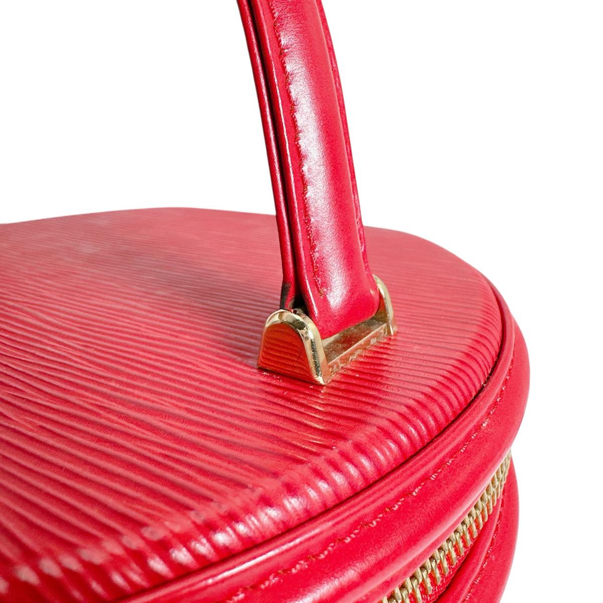 LOUIS VUITTON Handbag M48037 Epi Leather Castarian red Epi Cannes