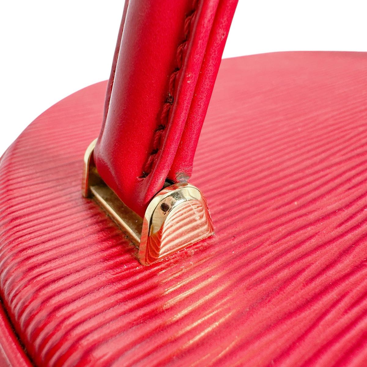 LOUIS VUITTON Handbag M48037 Epi Leather Castarian red Epi Cannes
