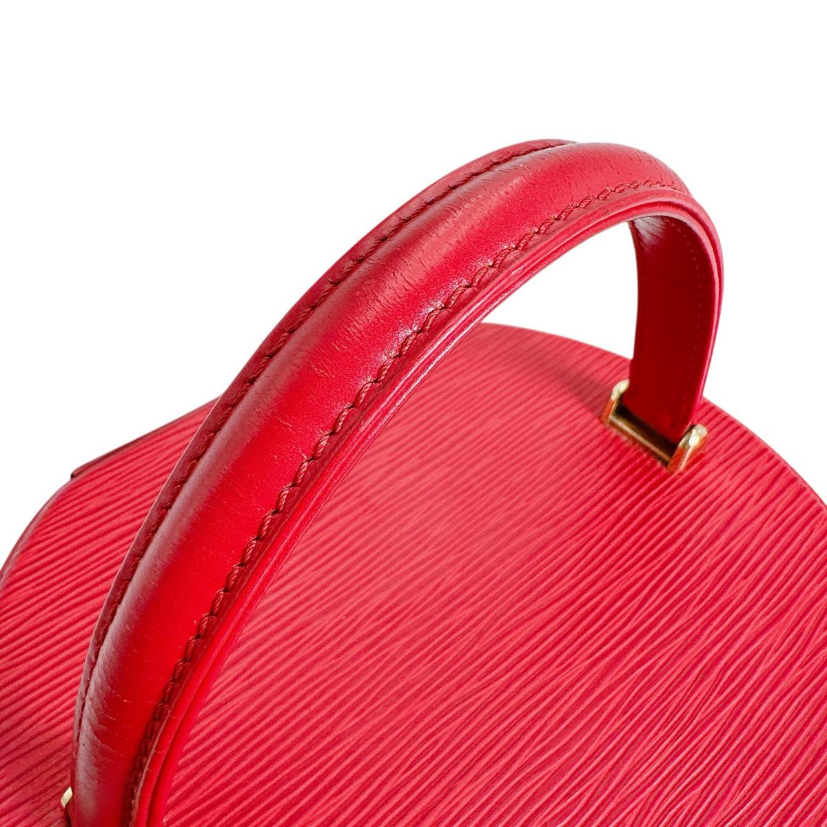 LOUIS VUITTON Handbag M48037 Epi Leather Castarian red Epi Cannes