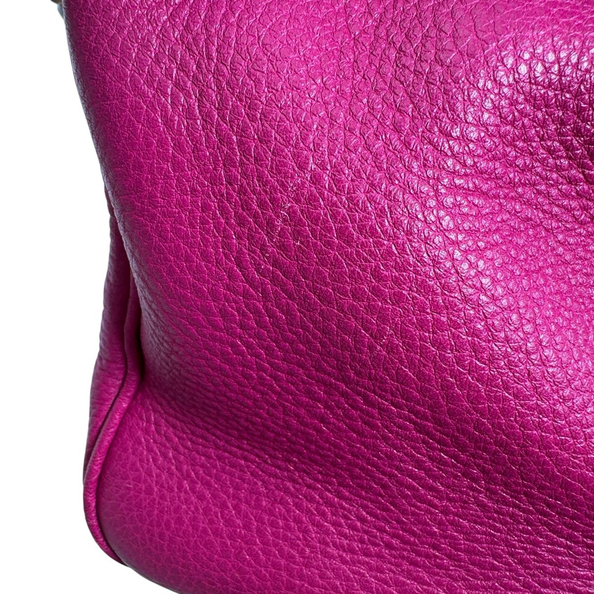 GUCCI Handbag 323660 leather pink leather GG Marmont