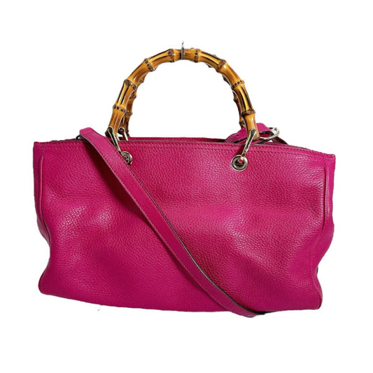 GUCCI Handbag 323660 leather pink leather GG Marmont