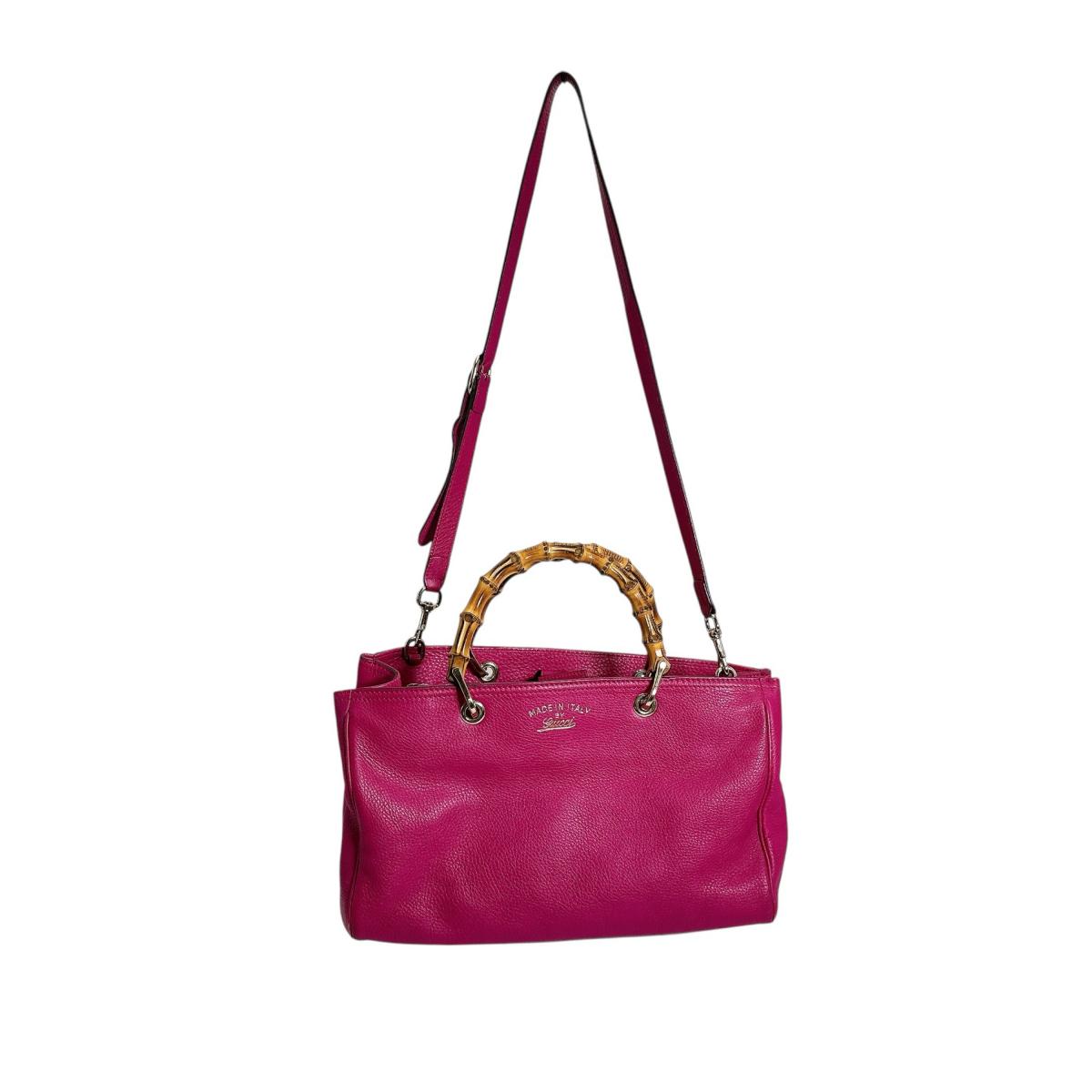 GUCCI Handbag 323660 leather pink leather GG Marmont
