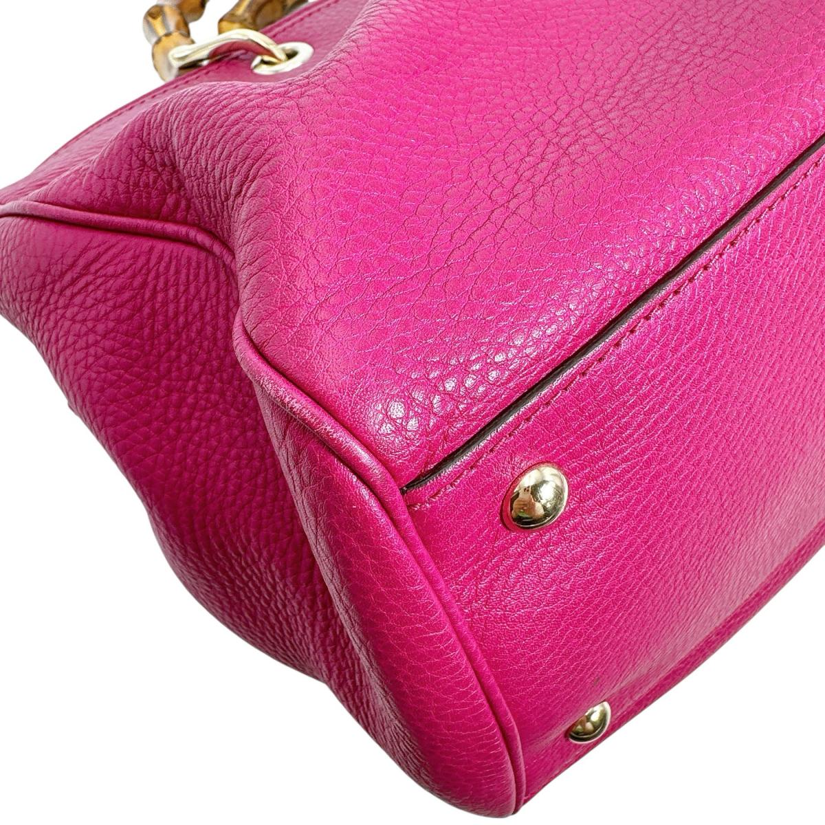 GUCCI Handbag 323660 leather pink leather GG Marmont