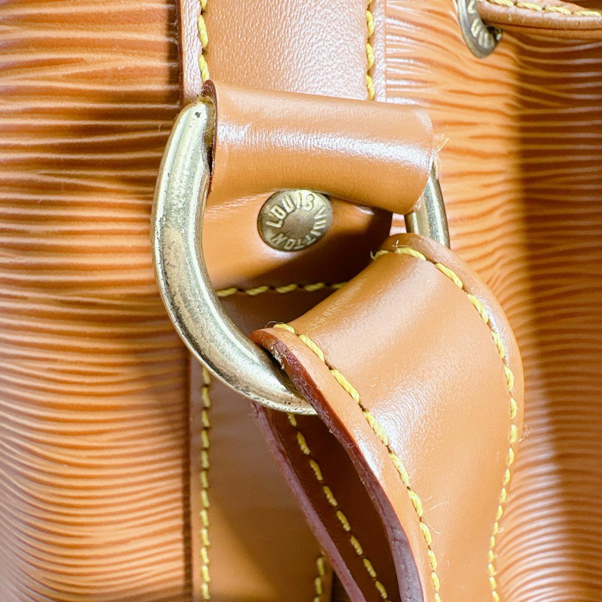 LOUIS VUITTON Shoulder Bag M44008 Epi Leather Brown Epi Noe
