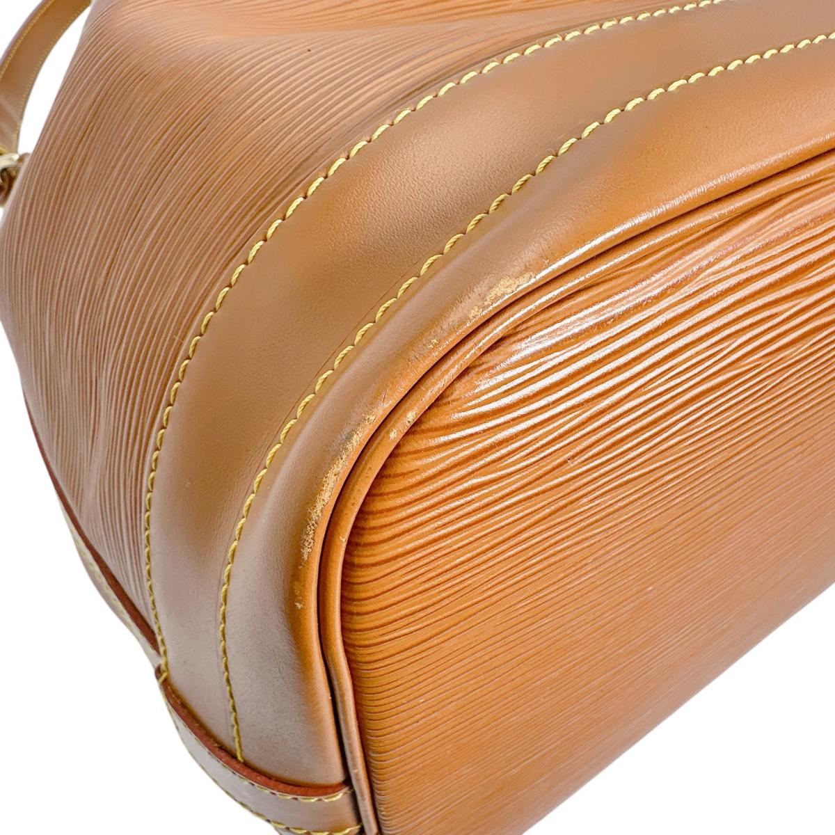 LOUIS VUITTON Shoulder Bag M44008 Epi Leather Brown Epi Noe