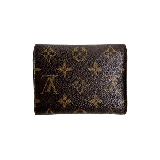LOUIS VUITTON Tri-fold wallet M62472 Monogram canvas Brown Monogram Portefeuille Victorine