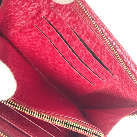 LOUIS VUITTON Long Wallet Purse M95006 Monogram Cherry Canvas Brown Monogram Cherry by Takashi Murakami Porto Monet Zip Women Used Authentic