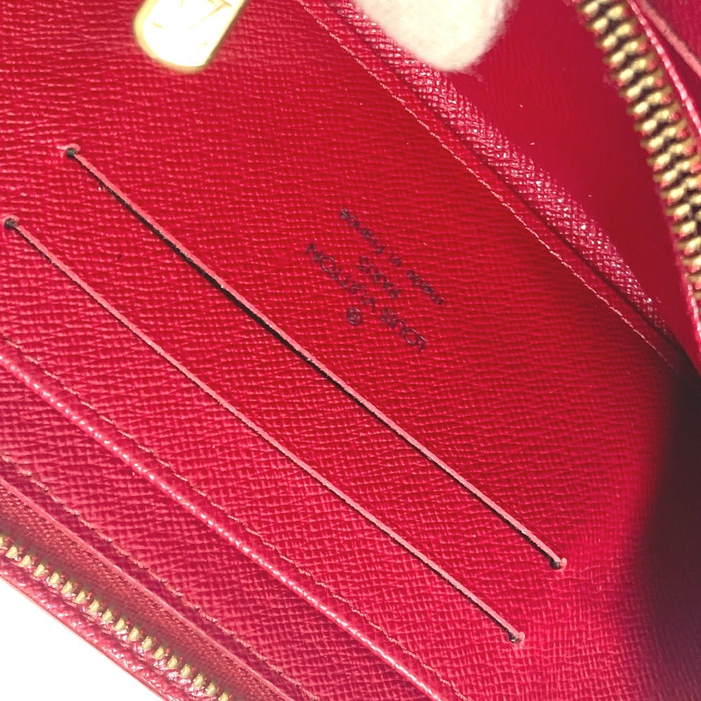 LOUIS VUITTON Long Wallet Purse M95006 Monogram Cherry Canvas Brown Monogram Cherry by Takashi Murakami Porto Monet Zip Women Used Authentic
