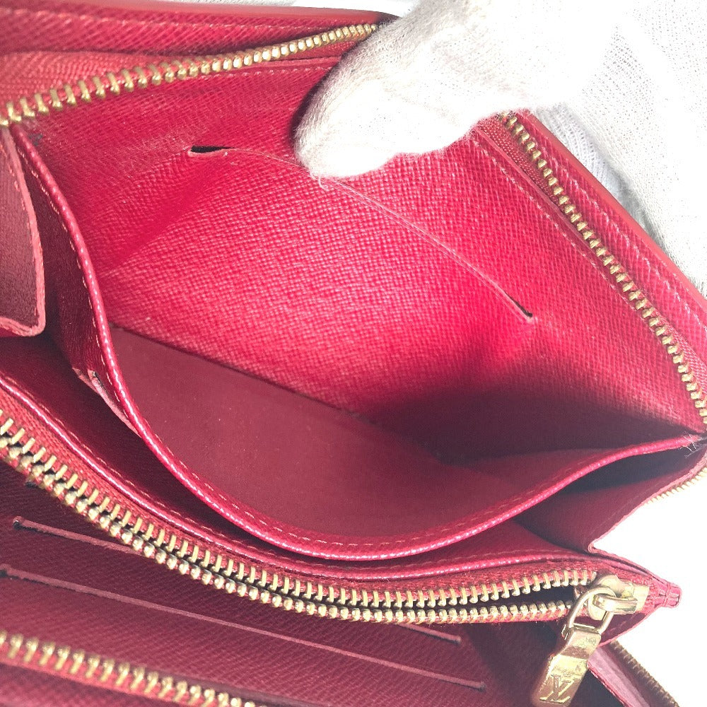 LOUIS VUITTON Long Wallet Purse M95006 Monogram Cherry Canvas Brown Monogram Cherry by Takashi Murakami Porto Monet Zip Women Used Authentic