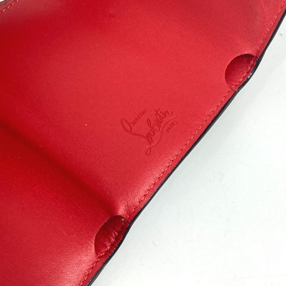 Christian Louboutin Trifold wallet 1205105 leather black Rubigaga