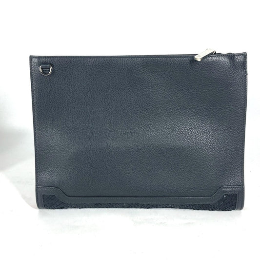 Christian Louboutin Shoulder Bag leather black SKY Sky Sequins Women Used Authentic