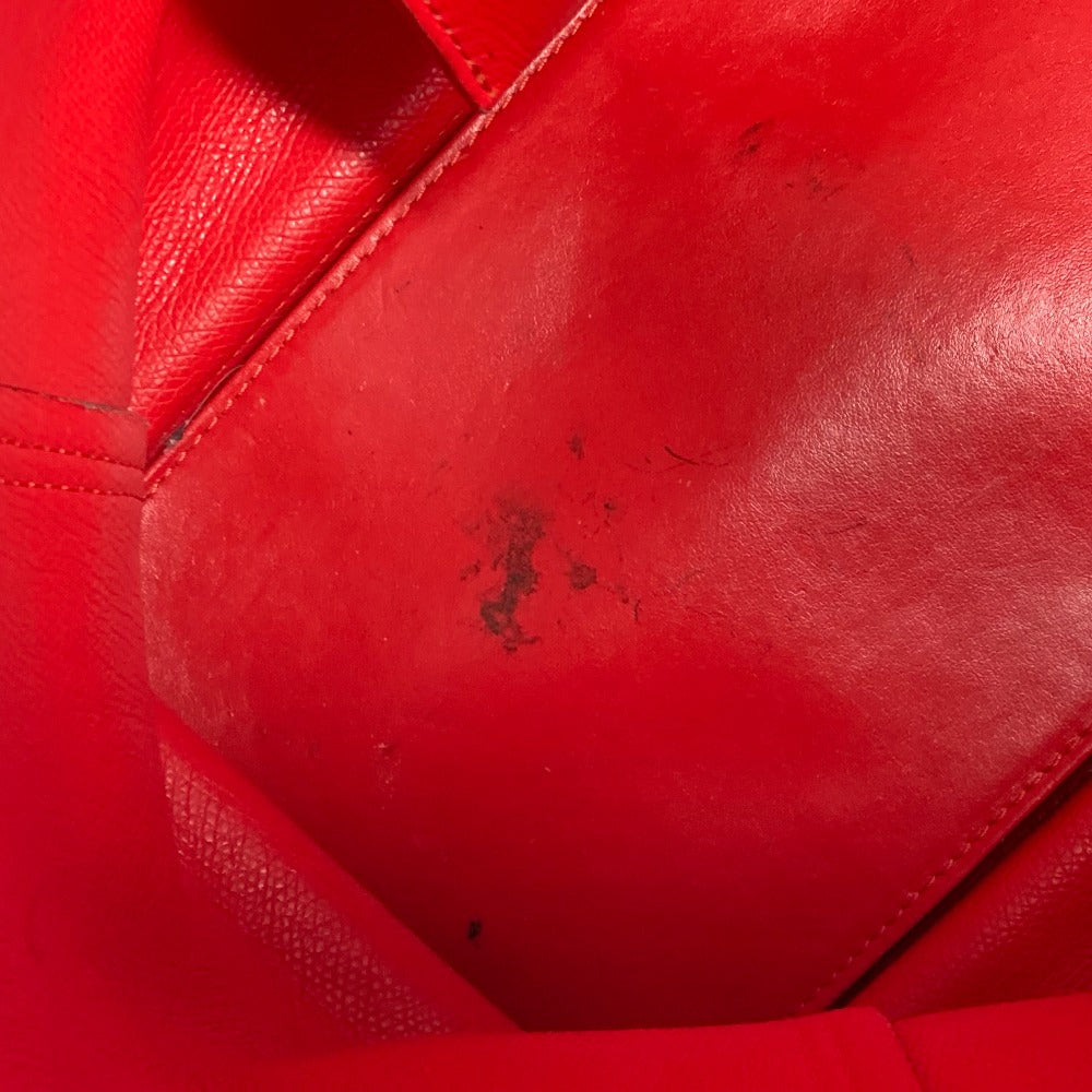 Christian Louboutin Tote Bag leather black Kabyker Small Logo Badge mens(Unisex) Used Authentic