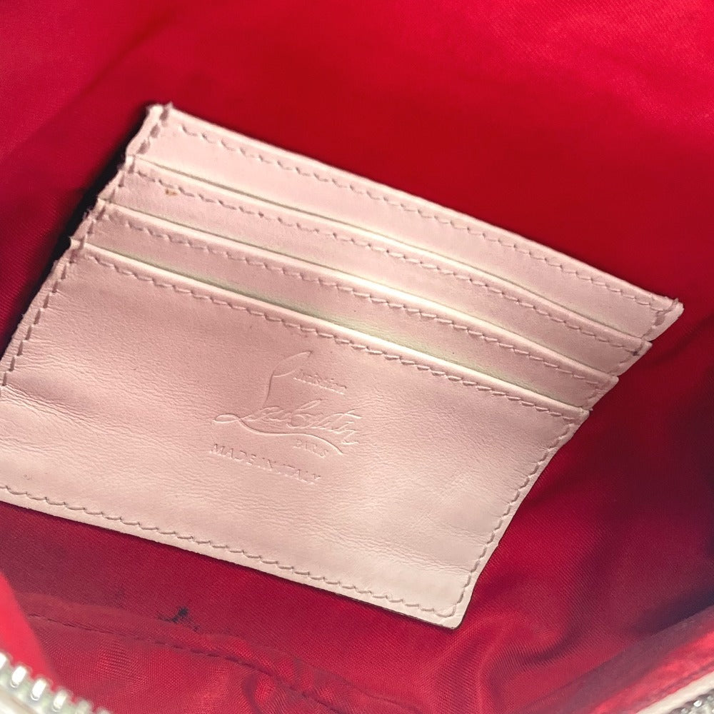 Christian Louboutin Sling bag leather white mary jane logo