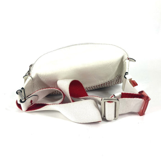Christian Louboutin Sling bag leather white mary jane logo