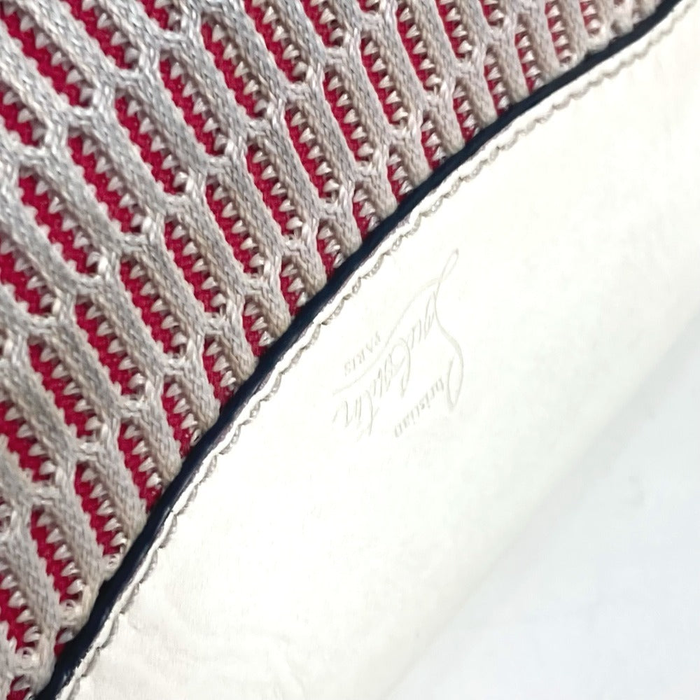 Christian Louboutin Sling bag leather white mary jane logo