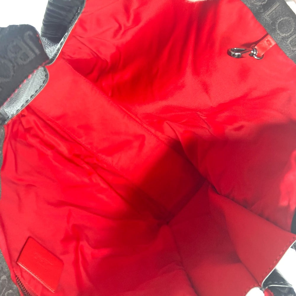 Christian Louboutin Tote Bag Nylon black LOUBICLIC