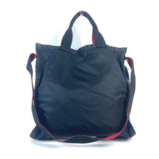 Christian Louboutin Tote Bag Nylon black LOUBICLIC