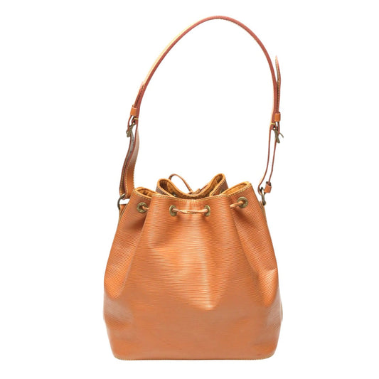 LOUIS VUITTON Shoulder Bag M44108 Epi Leather Zipang gold Shoulder Bag Epi Petit Noe Women Used Authentic