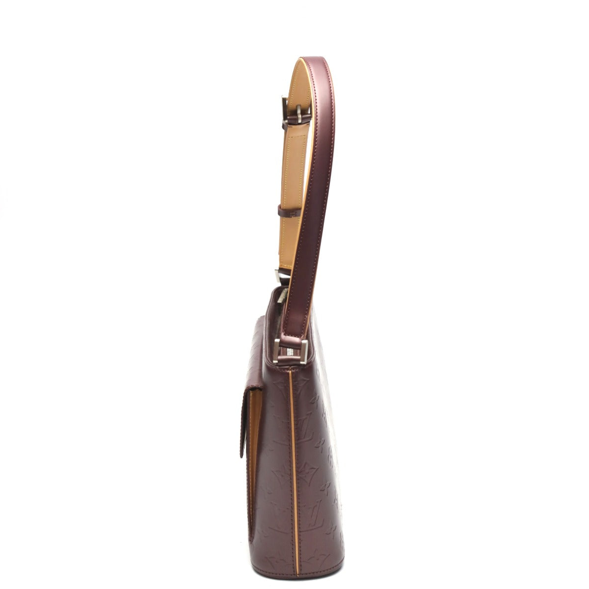 LOUIS VUITTON Shoulder Bag M55126 Monogram mat Viole Shoulder Bag Monogram Matt Alston Women Used Authentic