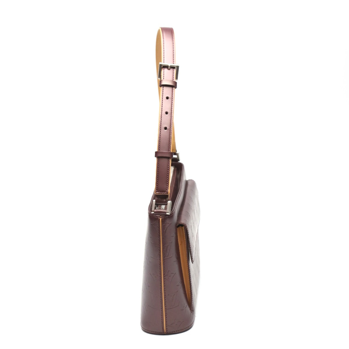 LOUIS VUITTON Shoulder Bag M55126 Monogram mat Viole Shoulder Bag Monogram Matt Alston Women Used Authentic
