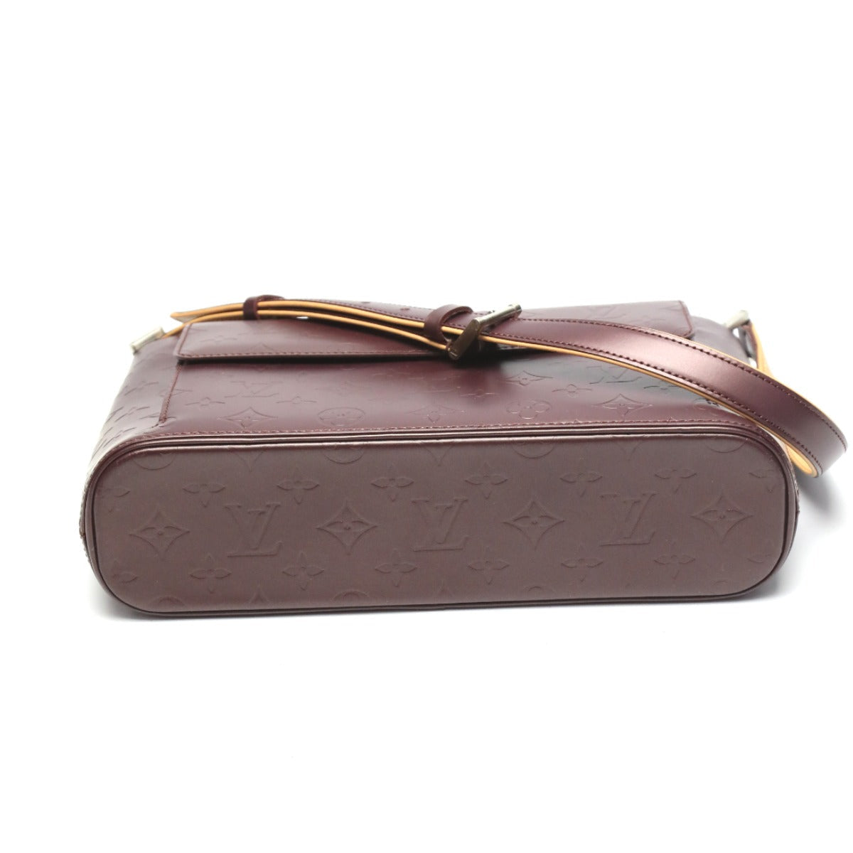 LOUIS VUITTON Shoulder Bag M55126 Monogram mat Viole Shoulder Bag Monogram Matt Alston Women Used Authentic