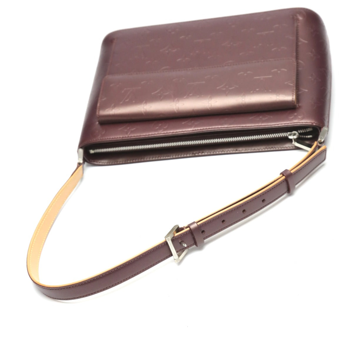 LOUIS VUITTON Shoulder Bag M55126 Monogram mat Viole Shoulder Bag Monogram Matt Alston Women Used Authentic