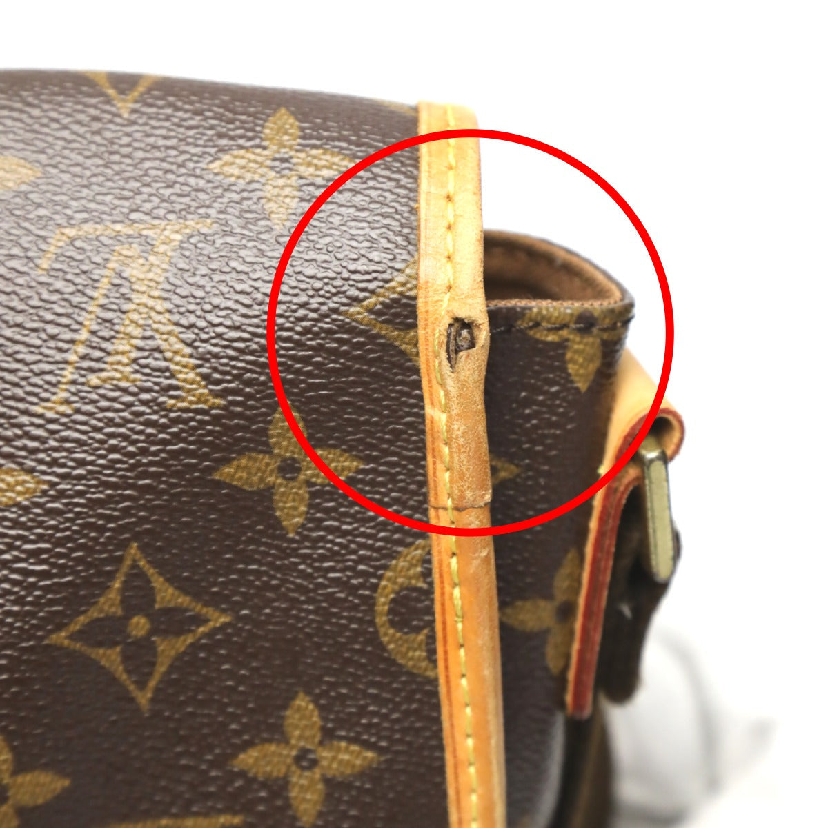 LOUIS VUITTON Shoulder Bag M40106 Monogram canvas Brown Messenger back Monogram Messenger PM�EBosphore unisex(Unisex) Used Authentic
