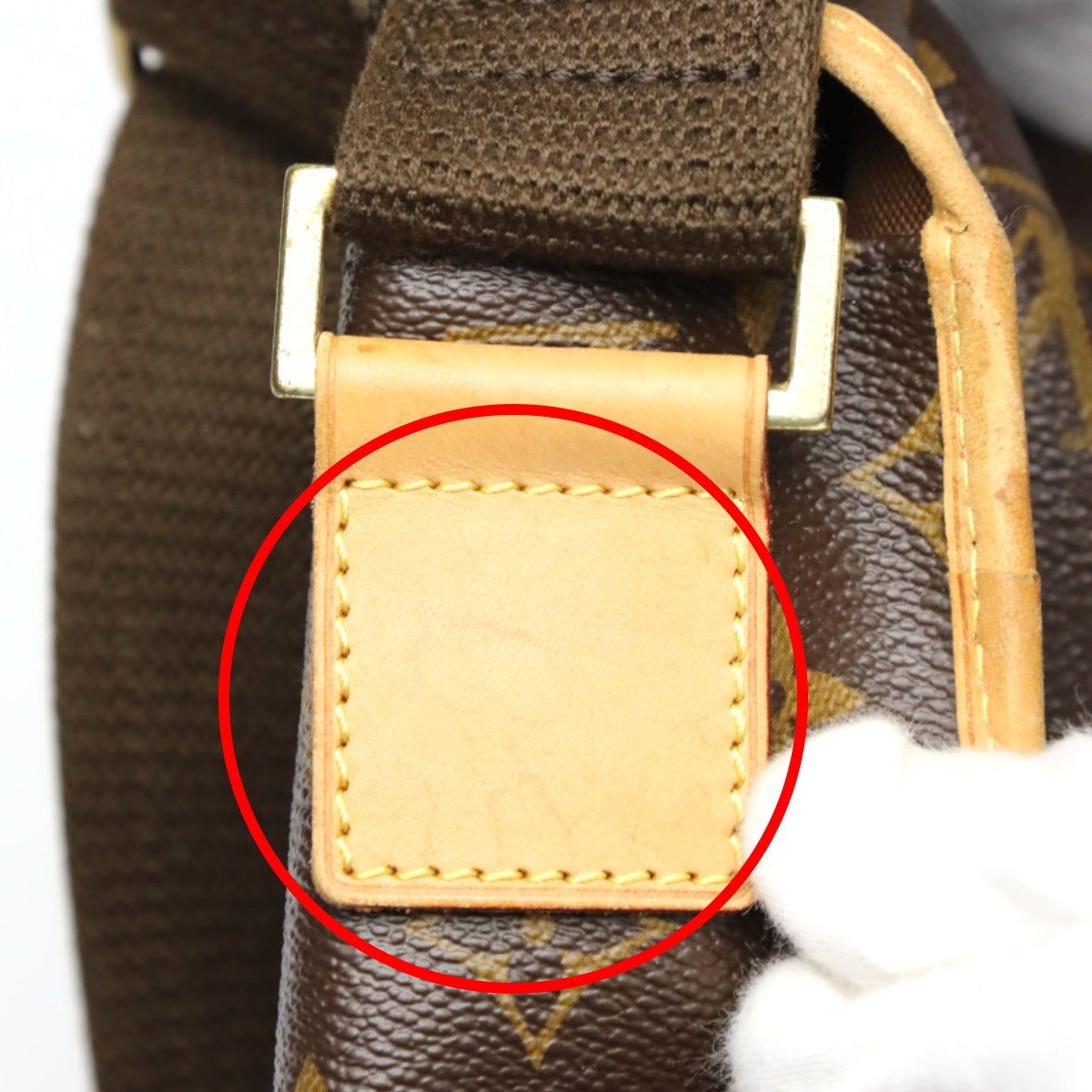 LOUIS VUITTON Shoulder Bag M40106 Monogram canvas Brown Messenger back Monogram Messenger PM�EBosphore unisex(Unisex) Used Authentic